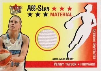 2003 Ultra WNBA - All-Star Review Material #AS-PT Penny Taylor Front