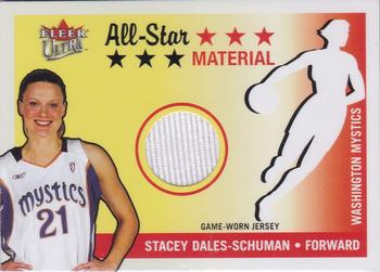 2003 Ultra WNBA - All-Star Review Material #AS-SD Stacey Dales-Schuman Front