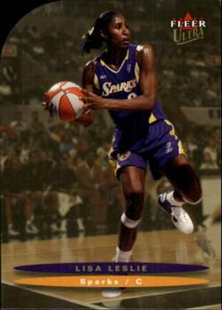 2003 Ultra WNBA - Gold Medallion #6 Lisa Leslie Front