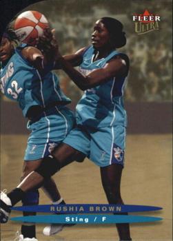 2003 Ultra WNBA - Gold Medallion #9 Rushia Brown Front