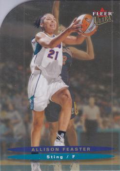 2003 Ultra WNBA - Gold Medallion #12 Allison Feaster Front