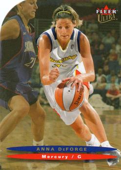 2003 Ultra WNBA - Gold Medallion #51 Anna DeForge Front