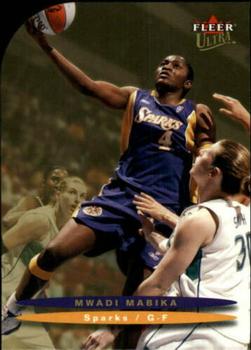2003 Ultra WNBA - Gold Medallion #59 Mwadi Mabika Front