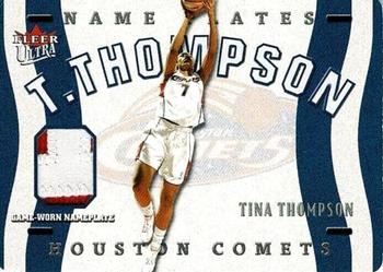 2003 Ultra WNBA - Nameplates #N-TT Tina Thompson Front