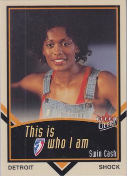 2003 Ultra WNBA - Who I Am #9 W Swintayla Cash Front