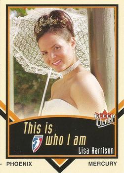 2003 Ultra WNBA - Who I Am #14 W Lisa Harrison Front