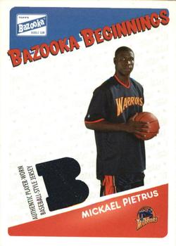 2003-04 Bazooka - Beginnings #BBE-MP Mickael Pietrus Front