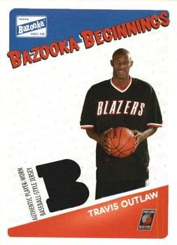 2003-04 Bazooka - Beginnings #BBE-TO Travis Outlaw Front