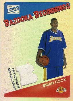 2003-04 Bazooka - Beginnings Foil #BBE-BC Brian Cook Front