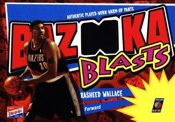 2003-04 Bazooka - Blasts #BB-RW Rasheed Wallace Front