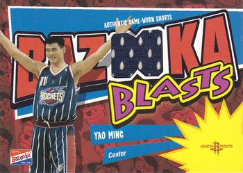 2003-04 Bazooka - Blasts #BB-YM Yao Ming Front