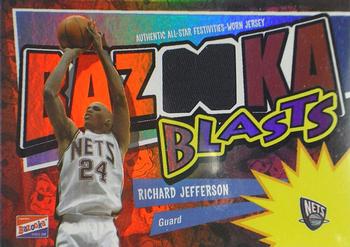 2003-04 Bazooka - Blasts Foil #BB-RJ Richard Jefferson Front