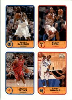 2003-04 Bazooka - Four-on-One Stickers #39 Antawn Jamison / Marcus Fizer / Maurice Taylor / Steven Hunter Front