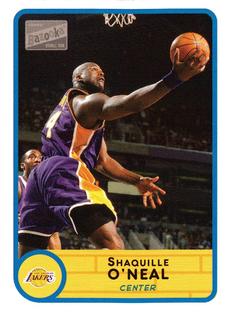 2003-04 Bazooka - Mini #50 Shaquille O'Neal Front