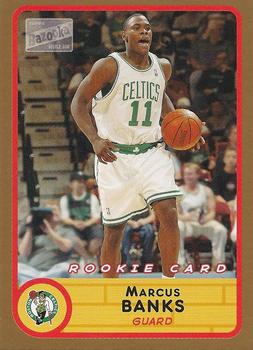 2003-04 Bazooka - Gold #227a Marcus Banks Front