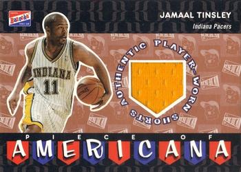 2003-04 Bazooka - Piece of Americana #PA-JT Jamaal Tinsley Front