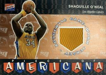 2003-04 Bazooka - Piece of Americana #PA-SO Shaquille O'Neal Front