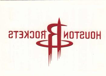 2003-04 Bazooka - Tattoos #NNO Houston Rockets Front