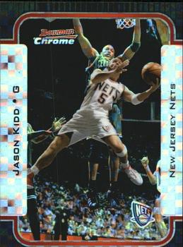 2003-04 Bowman - Chrome X-fractors #80 Jason Kidd Front