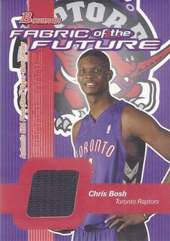 2003-04 Bowman - Fabric of the Future #FF-CB Chris Bosh Front