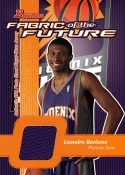 2003-04 Bowman - Fabric of the Future #FF-LB Leandro Barbosa Front