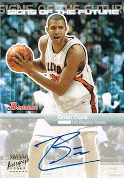 2003-04 Bowman - Signs of the Future #SFA-BC Brian Cook Front