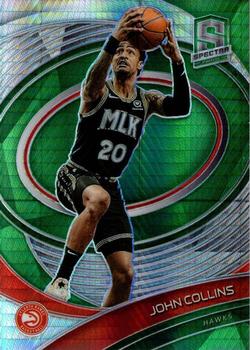 2020-21 Panini Spectra - Asia Green #36 John Collins Front