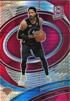 2020-21 Panini Spectra - Asia Red #46 Derrick Rose Front