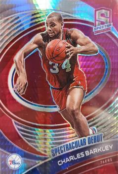 2020-21 Panini Spectra - Asia Red #174 Charles Barkley Front