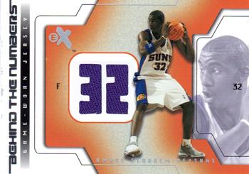 2003-04 E-X - Behind the Numbers Game-Used #AS-BTNGU Amare Stoudemire Front