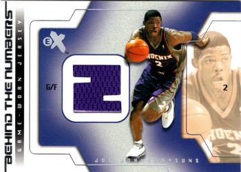 2003-04 E-X - Behind the Numbers Game-Used #JJ-BTNGU Joe Johnson Front