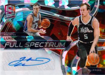 2020-21 Panini Spectra - Full Spectrum Signatures Astral #FSS-LKN Luke Kennard Front