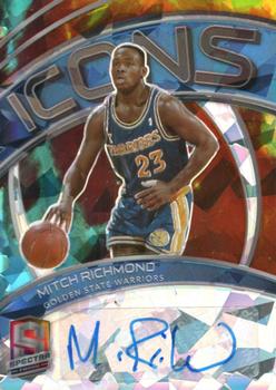 2020-21 Panini Spectra - Icons Autographs Astral #ICO-MRI Mitch Richmond Front