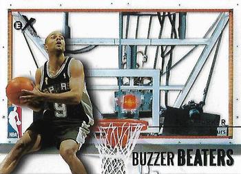 2003-04 E-X - Buzzer Beaters #4 BB Tony Parker Front