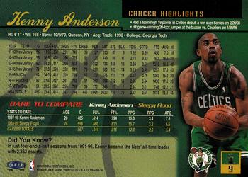1998-99 Ultra #9 Kenny Anderson Back
