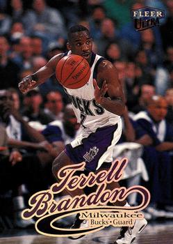 1998-99 Ultra #40 Terrell Brandon Front