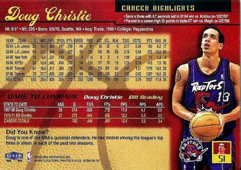 1998-99 Ultra #51 Doug Christie Back