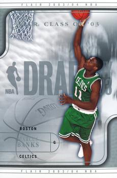 2003-04 Flair - Rookie Jumbos #118 Marcus Banks Front
