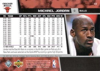 1998-99 Upper Deck #23 Michael Jordan Back