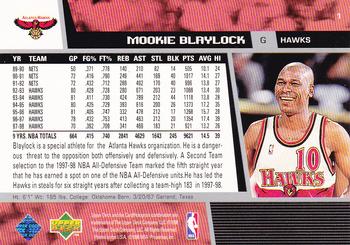 1998-99 Upper Deck #1 Mookie Blaylock Back