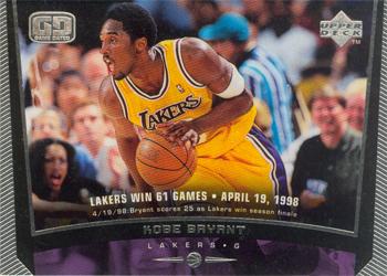 1998-99 Upper Deck #75 Kobe Bryant Front