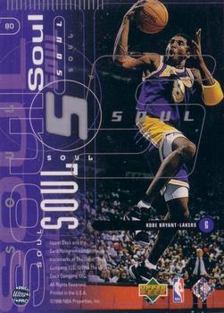 1998-99 Upper Deck #80 Shaquille O'Neal / Kobe Bryant Back