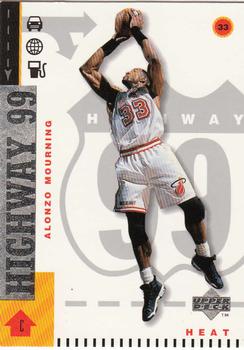 1998-99 Upper Deck #303 Alonzo Mourning Front