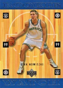 1998-99 Upper Deck #320 Dirk Nowitzki Front
