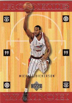 1998-99 Upper Deck #325 Michael Dickerson Front