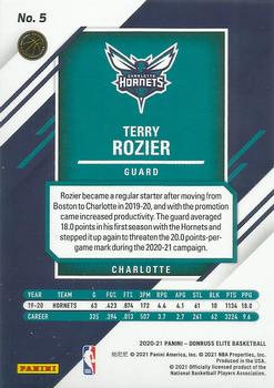 2020-21 Panini Donruss Elite #5 Terry Rozier Back