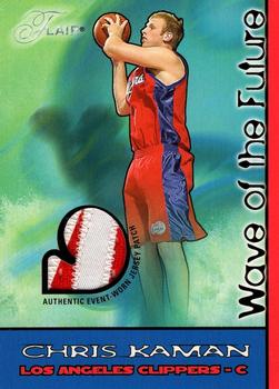2003-04 Flair - Wave of the Future Patches #WOFP-CK Chris Kaman Front