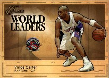 2003-04 Flair - World Leaders #11 WL Vince Carter Front