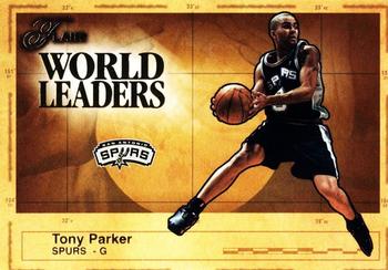 2003-04 Flair - World Leaders #13 WL Tony Parker Front