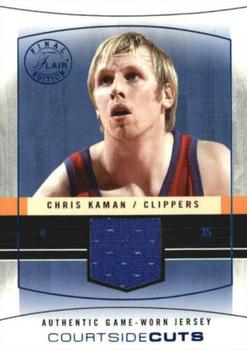 2003-04 Flair Final Edition - Courtside Cuts Jerseys (250) #CC-CK Chris Kaman Front